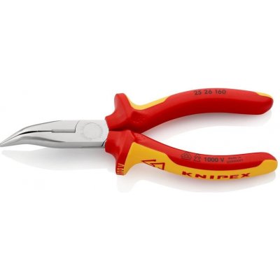 Polguľaté kliešte 2525160 160mm Knipex