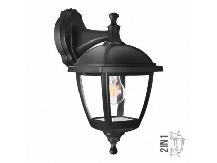 190149 1 palermo 1xe27 60w ip44 black wall