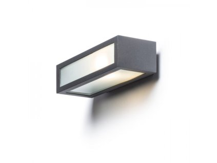 GINO nástenná antracitová 230V LED E27 11W IP44