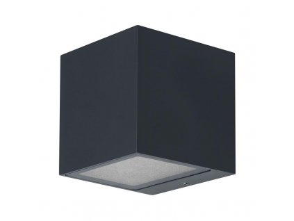 ledvance smart brick rgbw led wall light with dimmer square w 85 h 85 d 85 cm dark grey ledv 4058075564367 0