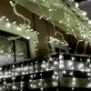 LED svetelný záves 30m, KKF 908/WH, Studená biela