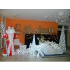 Vianocne sane - 120CM - studená biela