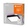 ledvance smart orbis backlife square rgbw led ceiling light with dimmer and cct w 35 h 9 d 35 cm black ledv 4058075572874 2