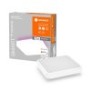 ledvance smart orbis backlife square rgbw led ceiling light with dimmer and cct w 35 h 9 d 35 cm white ledv 4058075572850 1