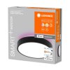 ledvance smart orbis backlife round rgbw led ceiling light with dimmer and cct 35 h 9 cm white black ledv 4058075573574 6
