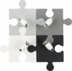 PUZZLE IV GRAY 9728