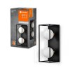 DECOR SQUARE 350X150IP44BK 2XG9
