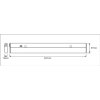 Linear LED Flat Sensor 12W 4000K