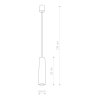 EYE BRASS I 8914, h=120 cm
