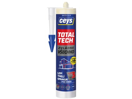 CEYS TOTAL TECH 290ml béžový EXPress lepí, tmelí, opravuje