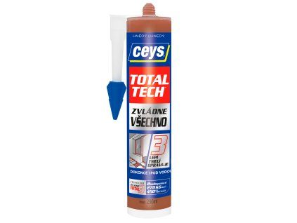 CEYS TOTAL TECH 290ml hnědý EXPress lepí tmel