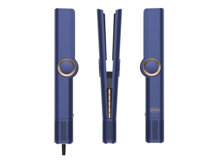 BRAVO B 5004 žehlička na vlasy PERFETTA modrá BLDC