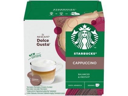 STARBUCKS kapsle cappuccino 6 šálků kávy