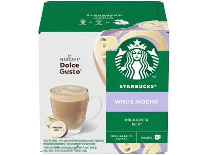 STARBUCKS kapsle Mocha white 12ks Dolce Gusto