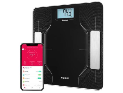SENCOR SBS 8002BK osobní váha s bluetooth