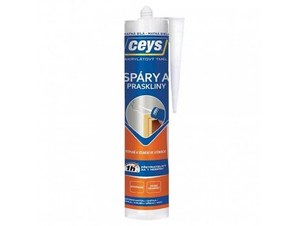 CEYS Akryl spáry a praskliny 280ml matná bílá