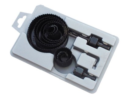 pily vykružovací 12ks dřevo a sádrokarton