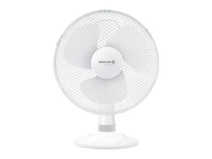 SENCOR SFE 3027WH-EUE3 stolní ventilátor 30cm bílý