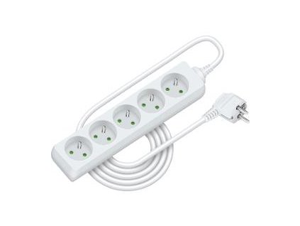 RETLUX RPC 13 prodlužka 3m 5 zásuvek 3x1,0mm