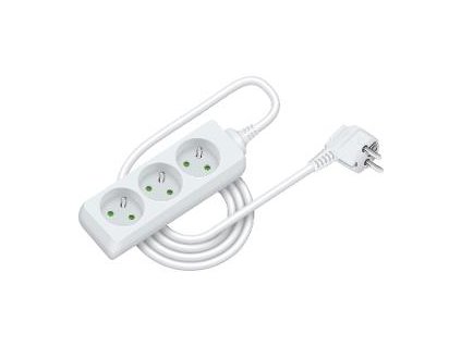 RETLUX RPC 02 prodlužka 2m 3 zásuvky 3x1,0mm
