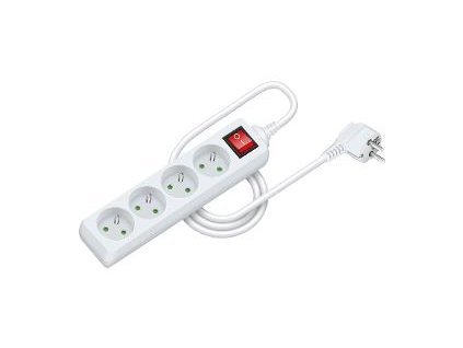 RETLUX RPC 23 prodlužka 1,5m 4 zásuvky 3x1,0mm s vypínačem