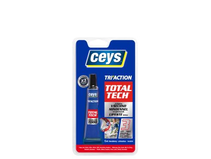 CEYS TOTAL TECH 10g transparentní lepí tmelí opravuje