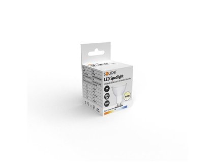 SOLIGHT WZ319A-1 LED žárovka GU10 7W 4000K 560lm