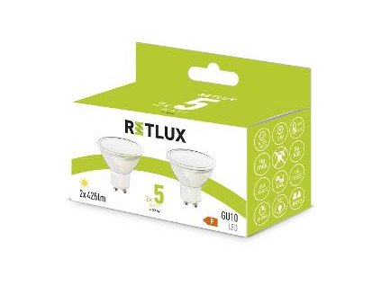 RETLUX REL 36 2x5W GU10 žárovka LED 3K