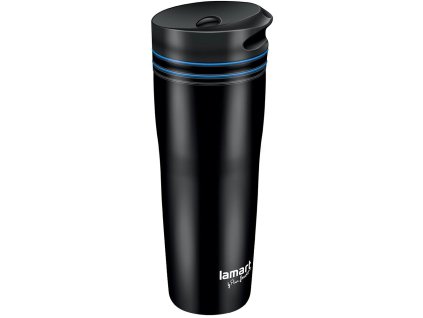 LAMART LT4050 termohrnek MANQ 0,36l černá/modrá