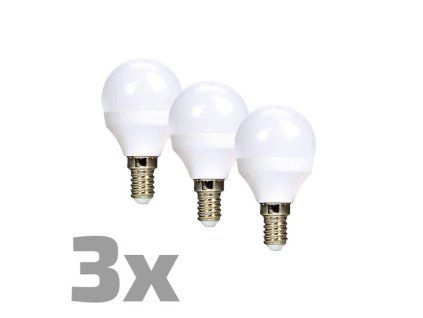 SOLIGHT WZ433-3 LED miniglobe E14 6W 3000K 3ks