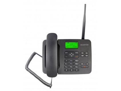 ALIGATOR T100B stolní mobilní telefon černý