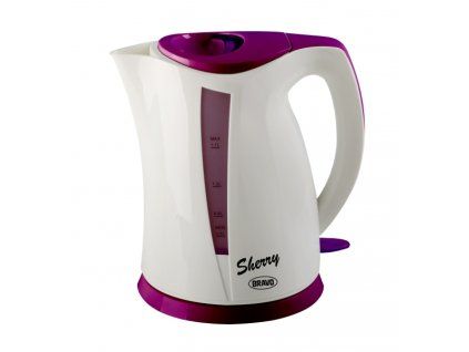 BRAVO B 4321 SHERRY konvice bílo/fialová