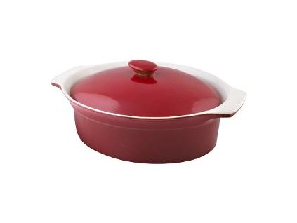 LAMART LT9206 zapékací hrnec oválný s poklicí 2,7l CASA