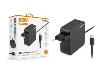 ALIGATOR nabíječka USB-C černá 65W CHNT002 pro ntb