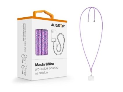 ALIGATOR machršňůra UNI pro telefony strakatá UST006