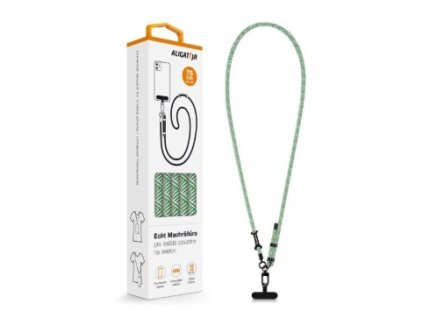 ALIGATOR machršňůra ECHT pro telefony zelená UST016
