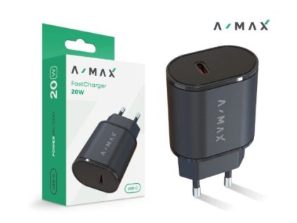 ALIGATOR AX0002V cyhtrá nabíječka 20W USB-C černá Power Delivery