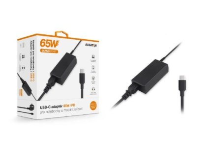 ALIGATOR nabíječka USB-C černá 65W CHNT001 pro ntb