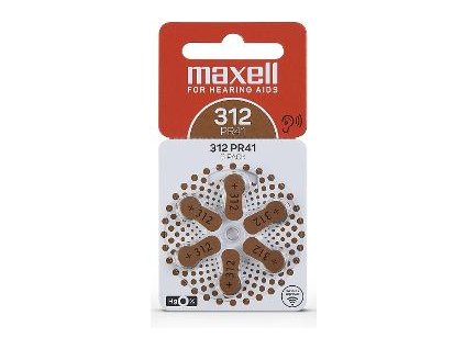 MAXELL AZ312 PR41 Zn baterie 1ks