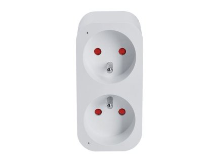 SOLIGHT DTY02WIFI WIFI dvojzásuvka s měřením spotřeby