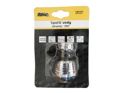 spořič vody výkyvný 360° vč.redukce MAGG SMSVD