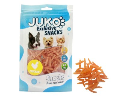 JUKO SNACKS 70g chicken thin Strips