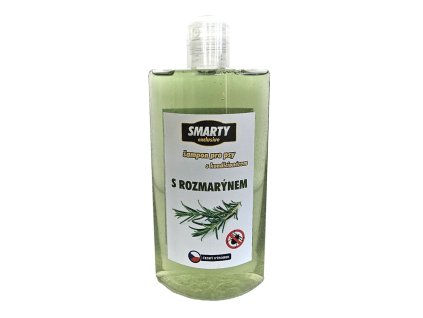 SMARTY šampón 250ml antiparazitní s kondicionérem s rozmarýnem