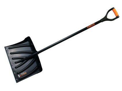 odhrnovač 46x34 s násadou černý