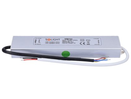 SOLIGHT WM704 LED napájecí zdroj 60W IP65 5A