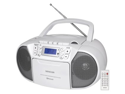 SENCOR SPT 3907 W rádio s CD/MP3/USB bílé