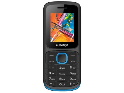ALIGATOR D210BB DS mobilní telefon černo-modrý