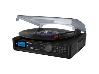 SENCOR STT 212U gramofon s USB/SD/FM/BT