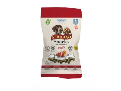pamlsek pro psy Serrano šunka 100g