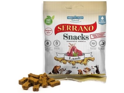 pamlsek pro psy Serrano jehněčí 100g